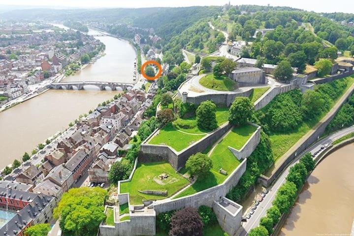 Studio Vue Sur Meuse Daire Namur Dış mekan fotoğraf